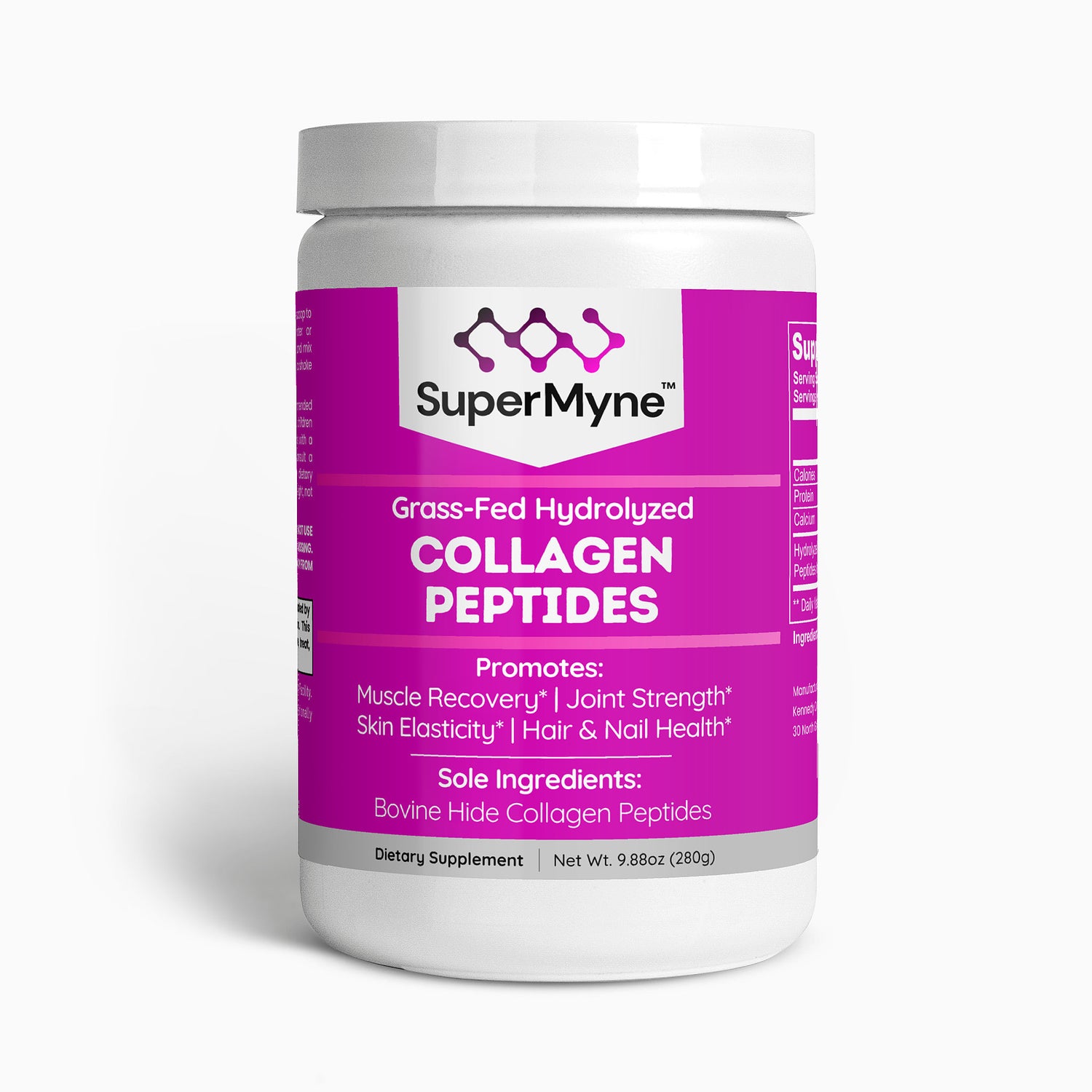 Collagen Peptides (Grass-Fed Hydrolyzed)