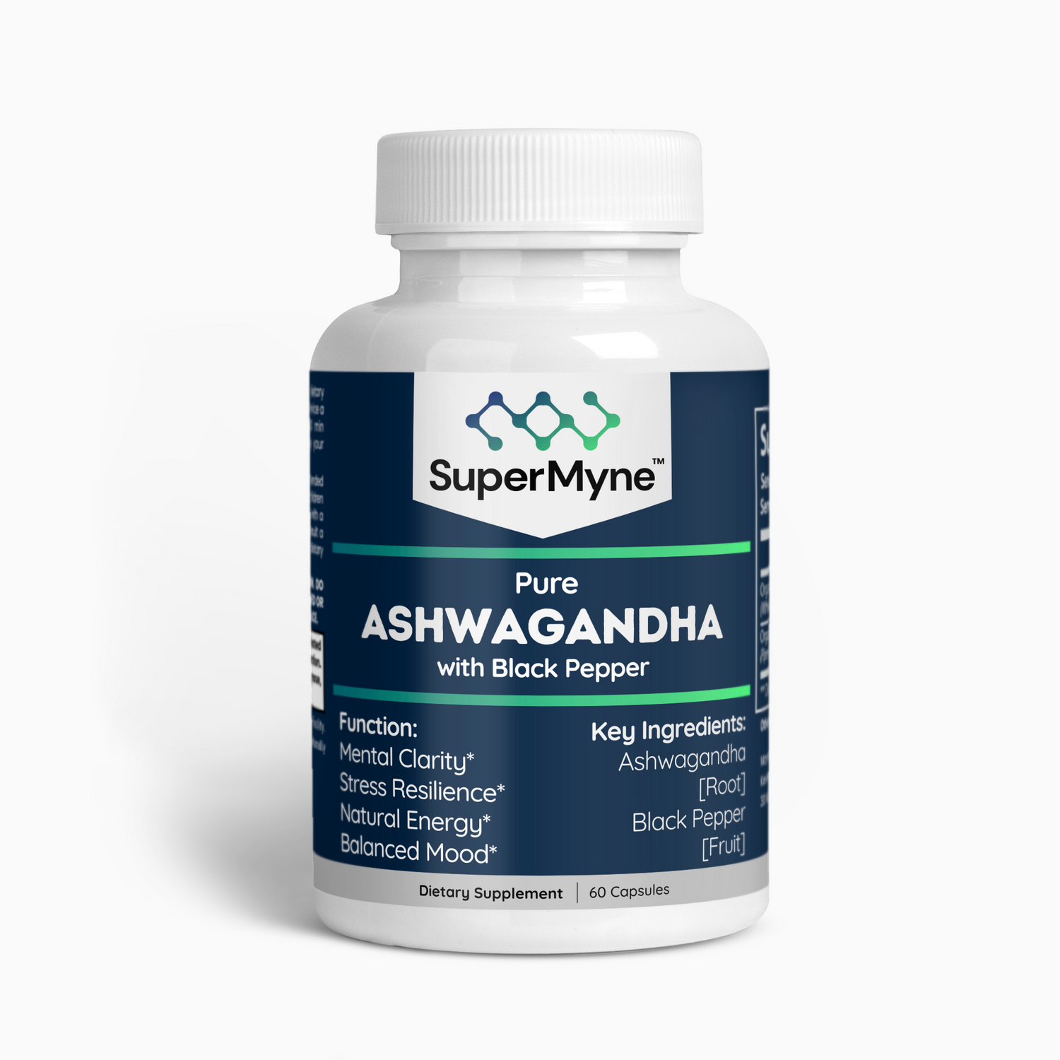 Ashwagandha (Pure with Black Pepper)