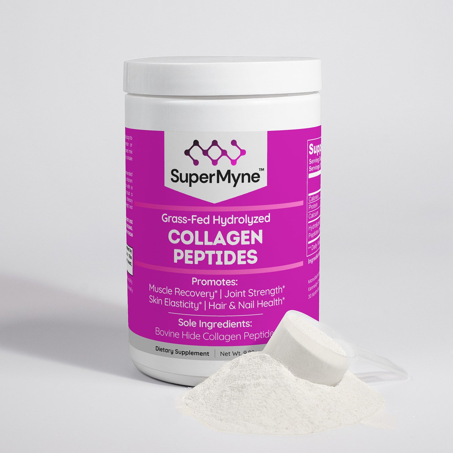 Collagen Peptides (Grass-Fed Hydrolyzed)