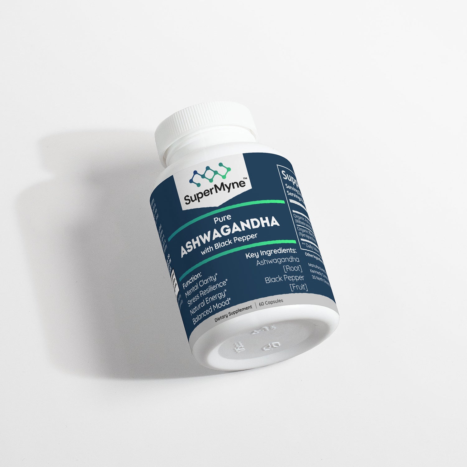 Ashwagandha (Pure with Black Pepper)