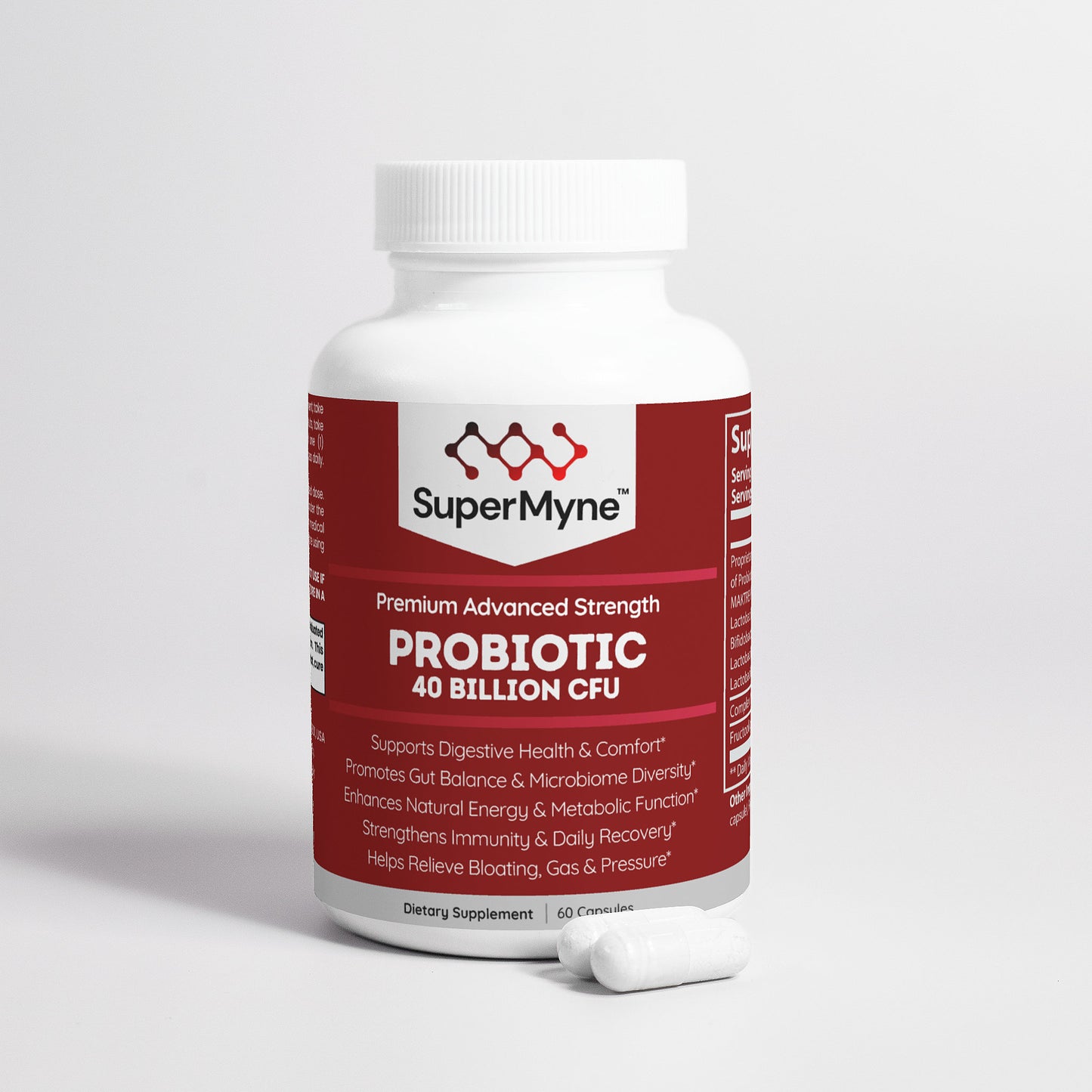 Probiotic 40 Billion CFU (Premium Advanced Strength)