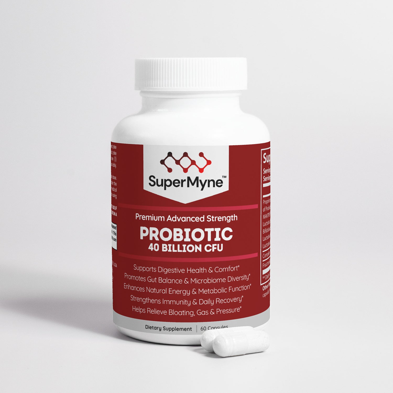 Probiotic 40 Billion CFU (Premium Advanced Strength)